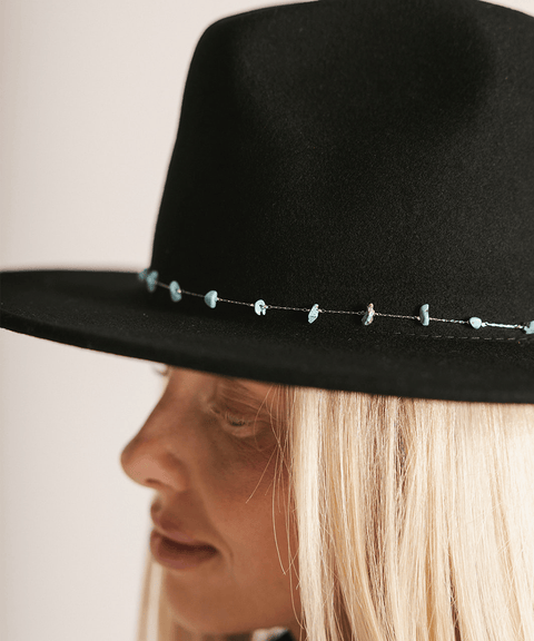 Turquoise Stone Hat Band