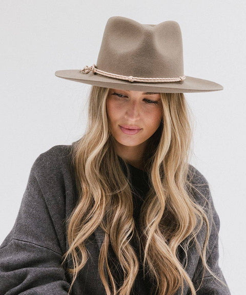 Lasso Braided Leather Hat Band