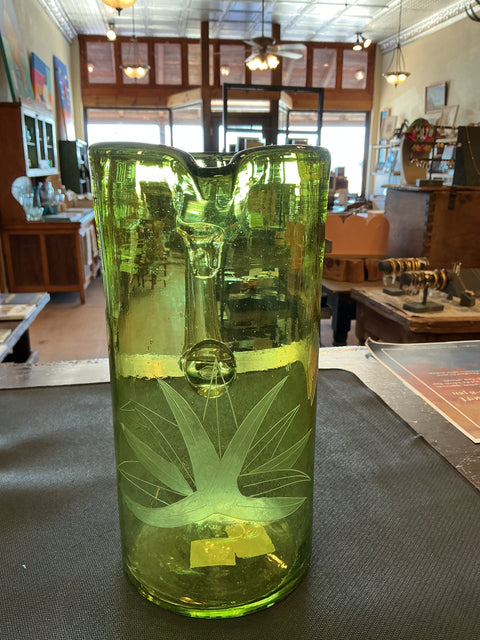Agave Cylinder Pitcher