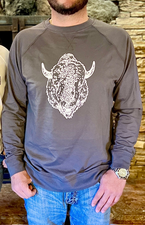 White Buffalo Bar Sweatshirt