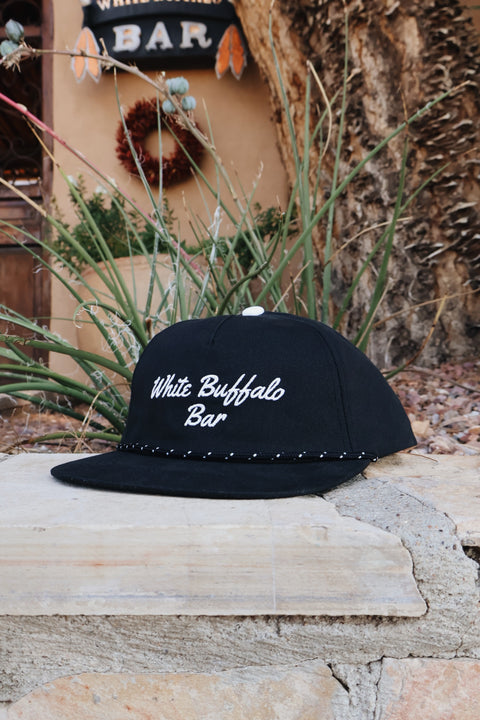 White Buffalo Bar Rope Cap