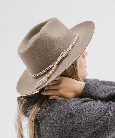 Lasso Braided Leather Hat Band