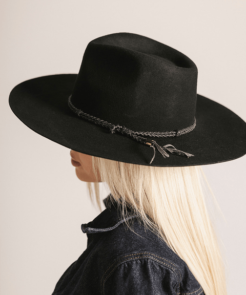 Lasso Braided Leather Hat Band