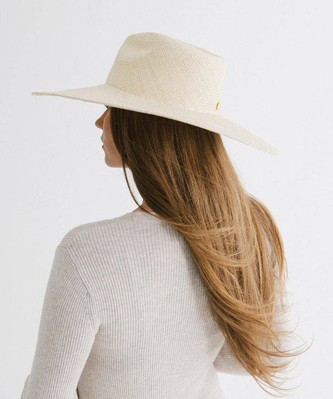 Meg Wide Brim Panama Straw Hat