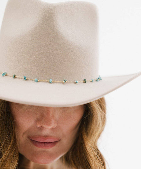 Turquoise Stone Hat Band