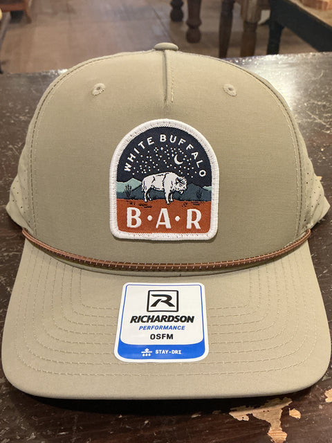 White Buffalo bar caps