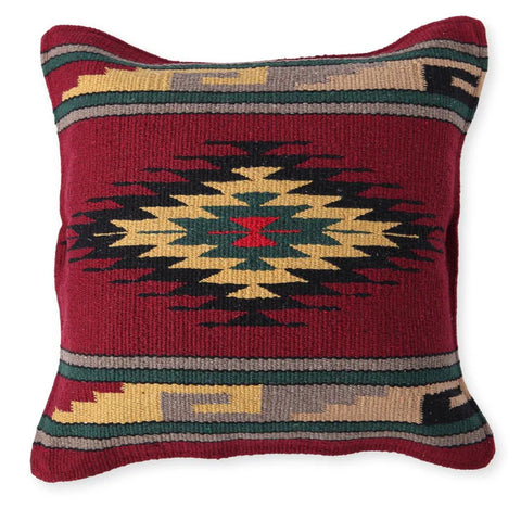 Aztec Pillow Cover- Maroon