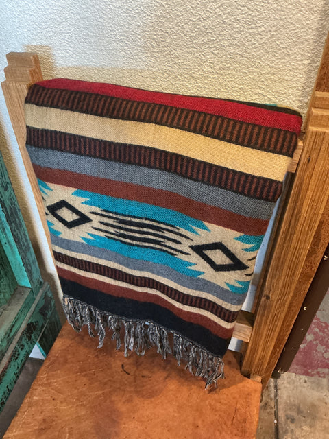 Saddle club shawl