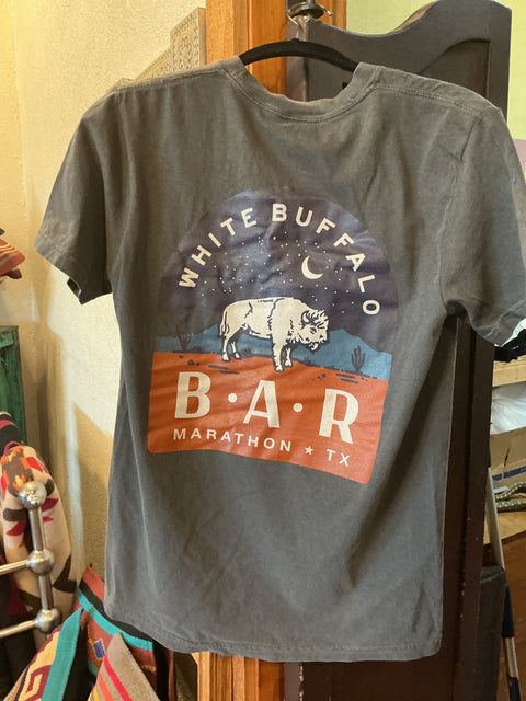 Gage/white Buffalo tee