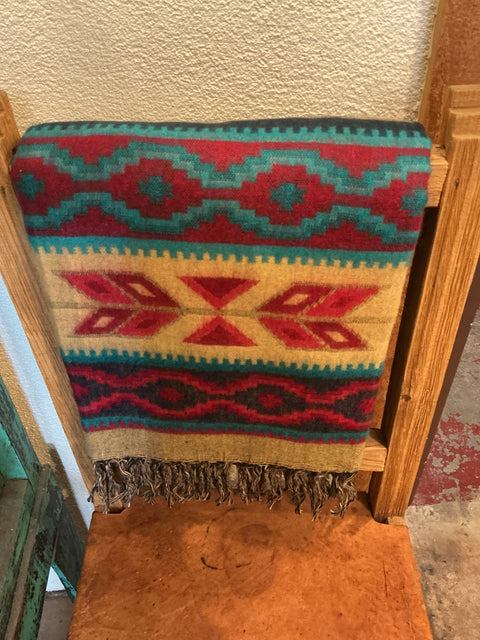 Saddle club shawl