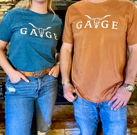 The Gage Hotel Single Skull T-Shirt