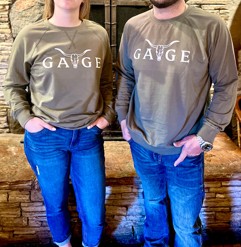 The Gage Hotel Single Skull Sweatshirt