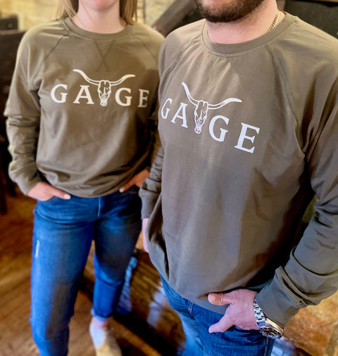 The Gage Hotel Single Skull Sweatshirt
