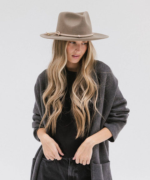 Lasso Braided Leather Hat Band