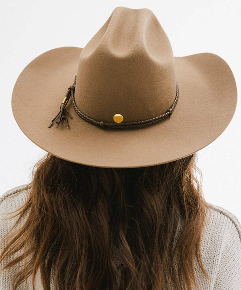 Lasso Braided Leather Hat Band
