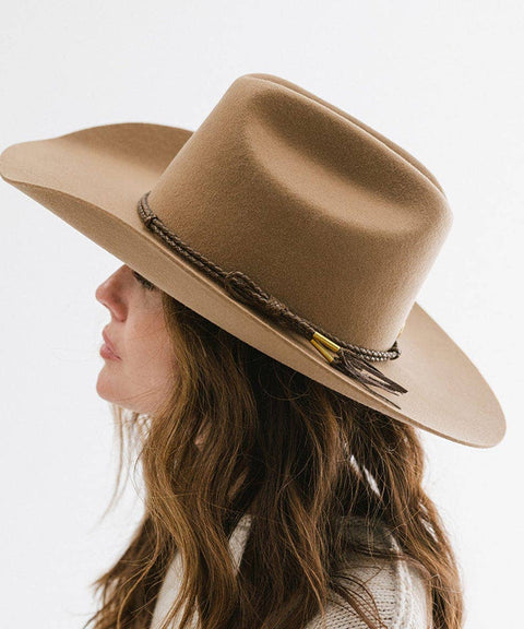 Lasso Braided Leather Hat Band